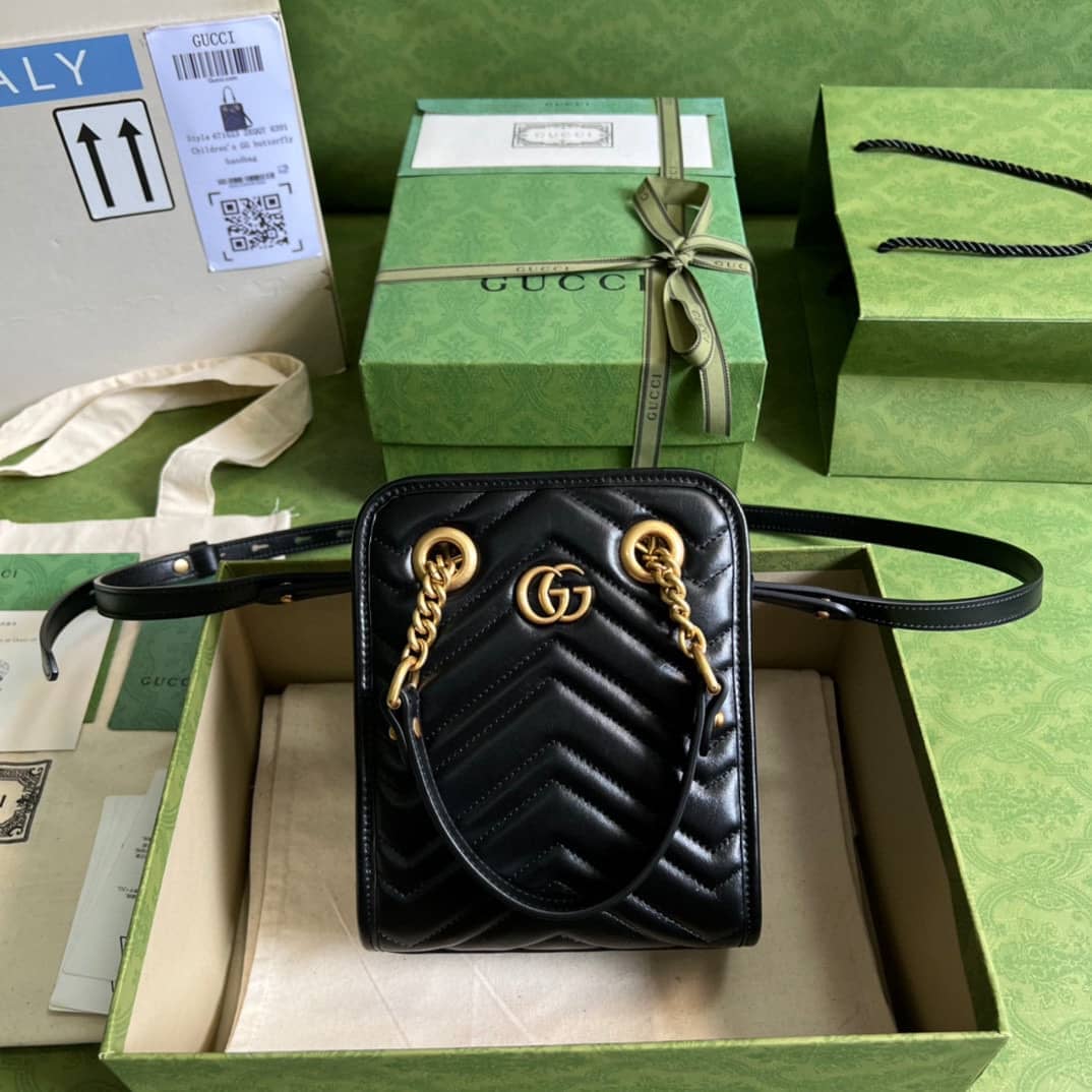 Replica Gucci Gg Marmont Matelasse Mini Bag 696123