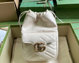 Replica Gucci GG Marmont Mini Bucket Bag 746433