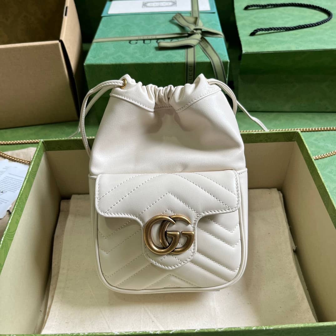 Replica Gucci GG Marmont Mini Bucket Bag 746433