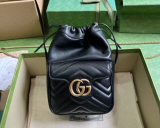 Replica Gucci GG Marmont Mini Bucket Bag 746433