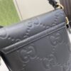 Replica Gucci Logo Embossed Top Handle Bag 772795