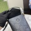 Replica Gucci Logo Embossed Top Handle Bag 772795