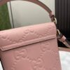 Replica Gucci Logo Embossed Top Handle Bag 772795