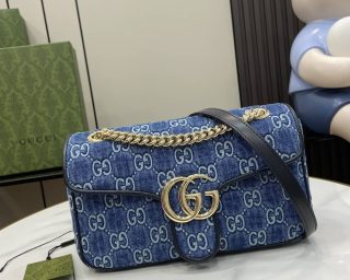 Replica Gucci GG Marmont Quilted Small Shoulder Crossbody Bag 443497