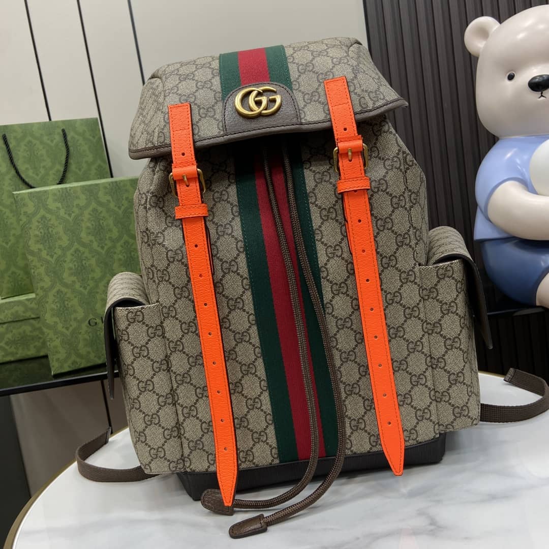 Replica Gucci Gg Ophidia Medium Backpack With Straps 598140