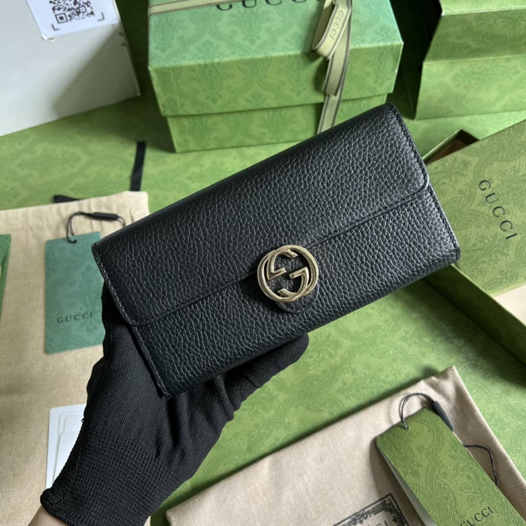 Replica Gucci Icon Gg Interlocking Wallet 615524