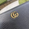 Replica Gucci Leather Zip Around Wallet With Bamboo 739499