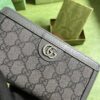 Replica Gucci Ophidia Canvas Zip Plain Long Wallet 706844