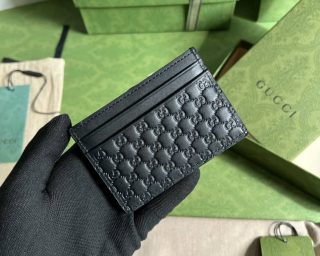 Replica Gucci Microguccissima Card Case 233166