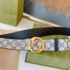 Fake Gucci GG Supreme Logo Belt