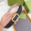 Replica Gucci Womens Black Belt