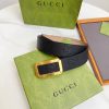 Replica Gucci Womens Black Belt