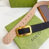 Replica Gucci Womens Black Belt