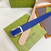 Replica Gucci Belt White Red Green