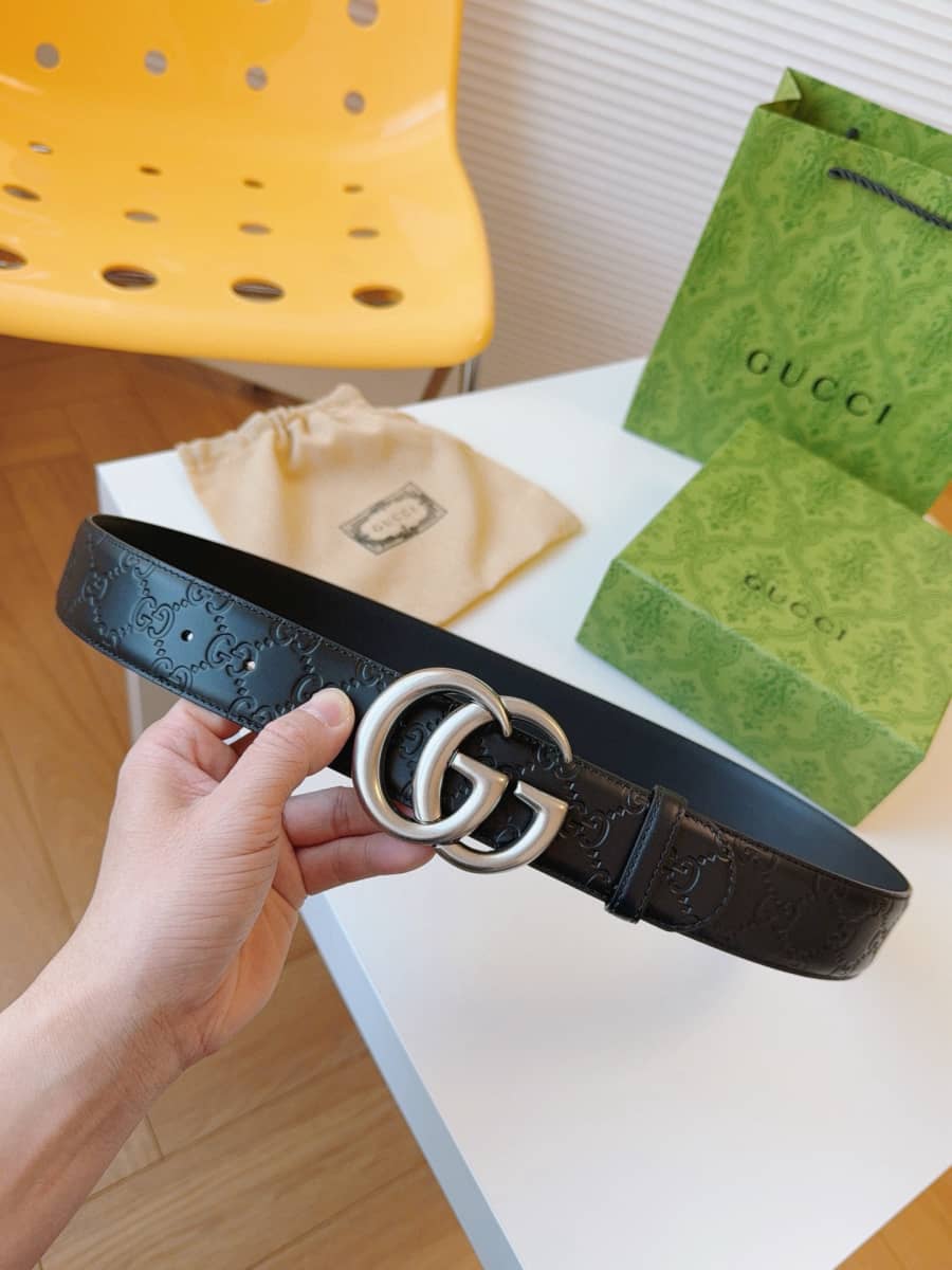 Replica Gucci Print Belt