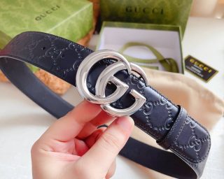 Replica Gucci GG Leather Belt