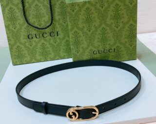 Replica Gucci Double G Leather Belt