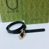 Replica Gucci Double G Leather Belt