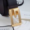 Replica Gucci Leather Belt Black