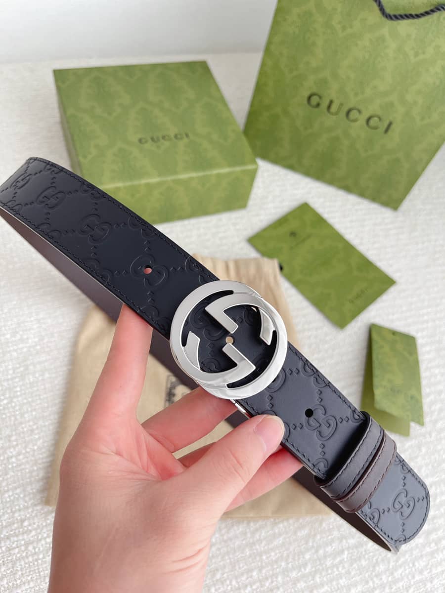 Replica Gucci Women Silver Belt