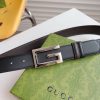 Replica Gucci Marmont Belt Black