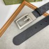 Replica Gucci Wide Leather Belt