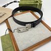 Replica Gucci Wide Leather Belt