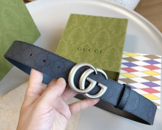 Best Gucci Supreme PVC Classic Belt