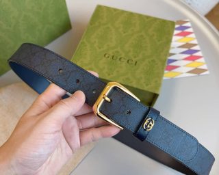 7 Star Gucci Supreme PVC Belt