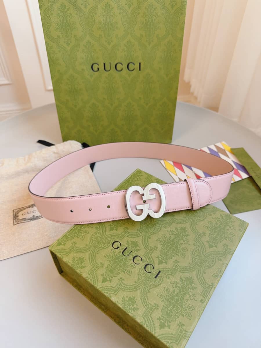 Replica Gucci Belt With Pearl Buckle