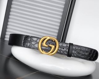 Replica Gucci Marmont Leather Belt