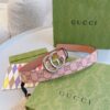 Replica Gucci Reversible Belt Red And Black