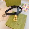 Replica Gucci Snake Belt Brown