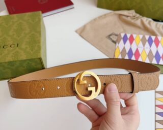 Replica Gucci Leather Belt