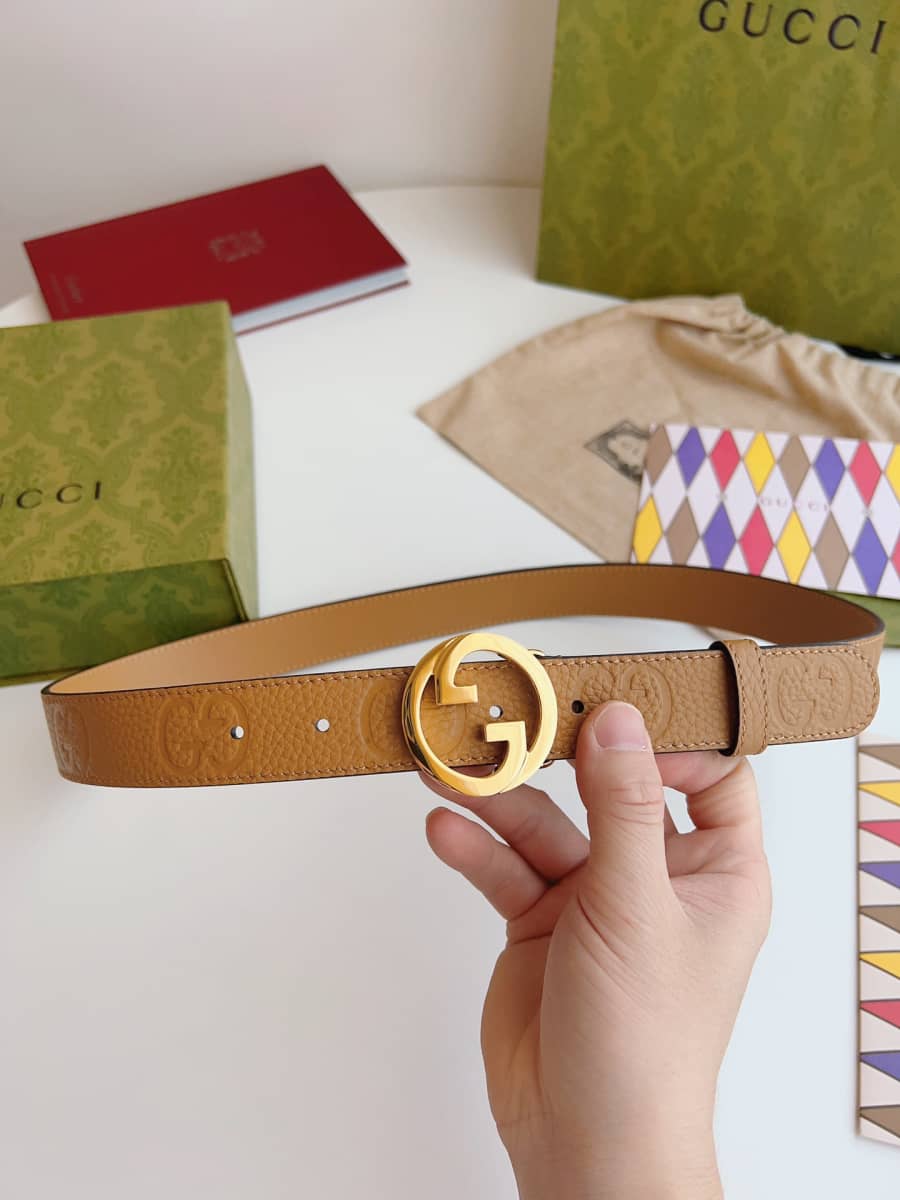 Replica Gucci Leather Belt