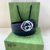 Replica Gucci Womens Black Belt