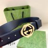 Replica Gucci Womens Black Belt