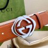 Replica Gucci Belt White Red Green