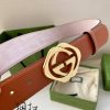 Replica Gucci Belt White Red Green