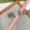 Fake Gucci Supreme PVC Logo Belt