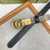 Knockoff Gucci Supreme PVC Belt