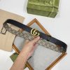 Cheap Gucci Supreme PVC Belt China