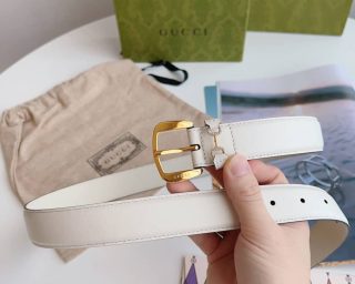 Replica Gucci GG Leather Belt