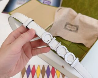 Replica Gucci Cream Belt