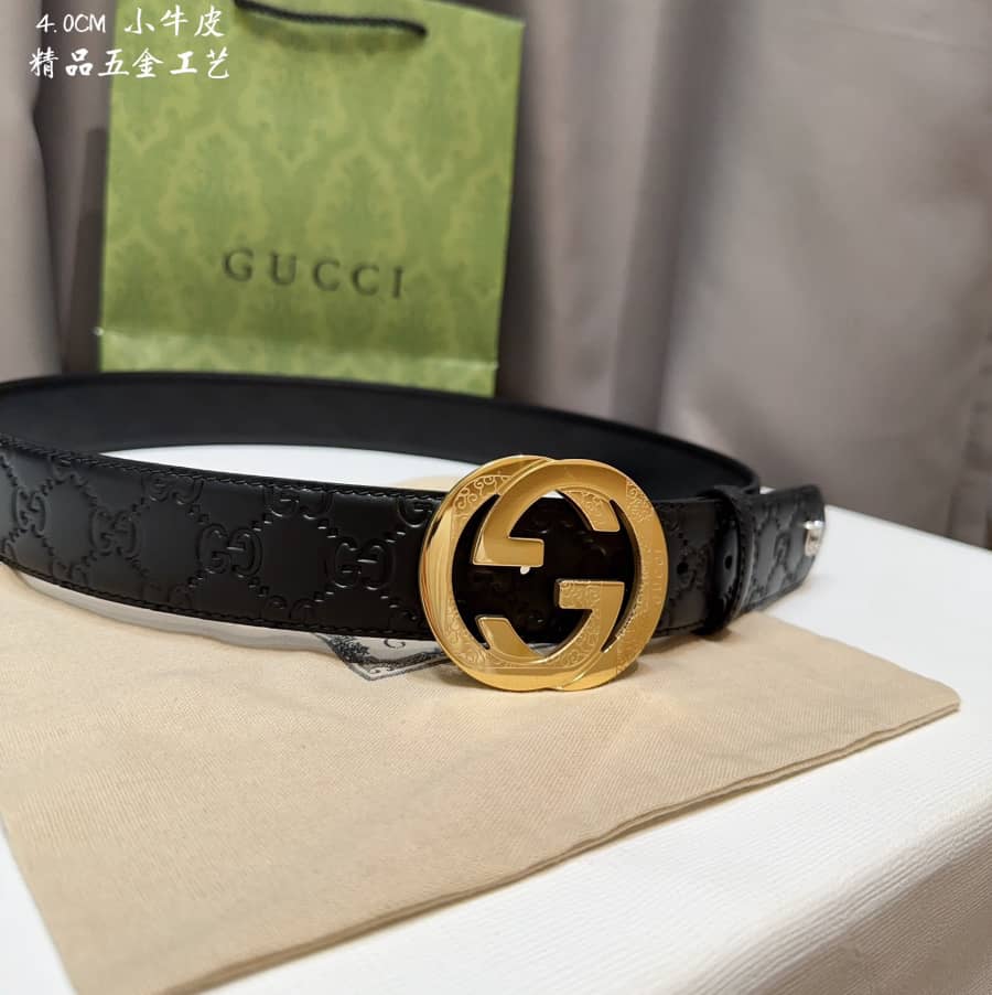 Replica Gucci Double G Wide Belt