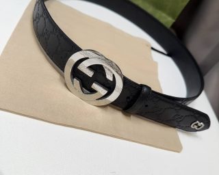 Replica Gucci Marmont Belt Black