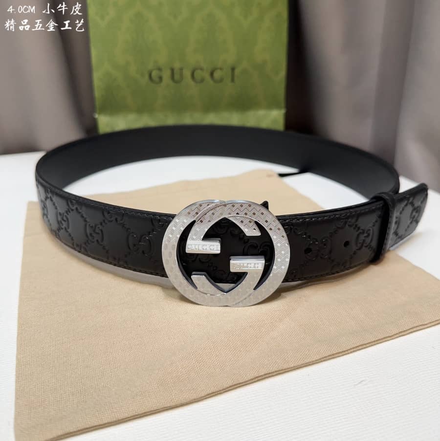 Replica Gucci Wide Leather Belt