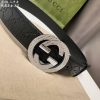 Replica Gucci Wide Leather Belt