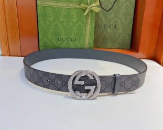 Replica Gucci Web Belt With G Buckle