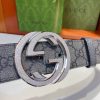 Replica Gucci Web Belt With G Buckle